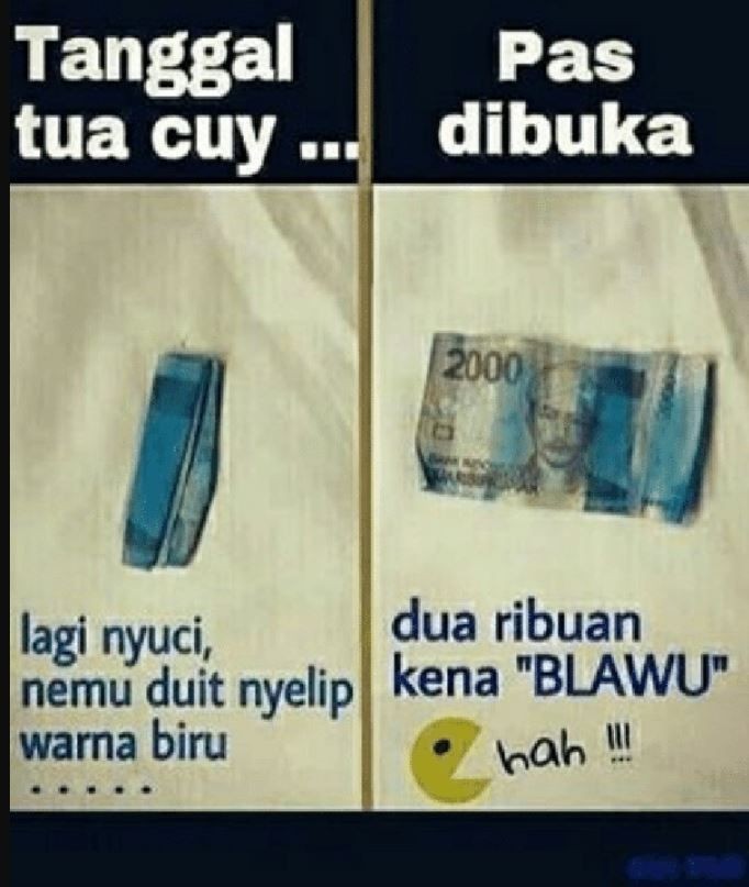 Moment kocak saat dapet duit ini endingnya bikin ngakak
